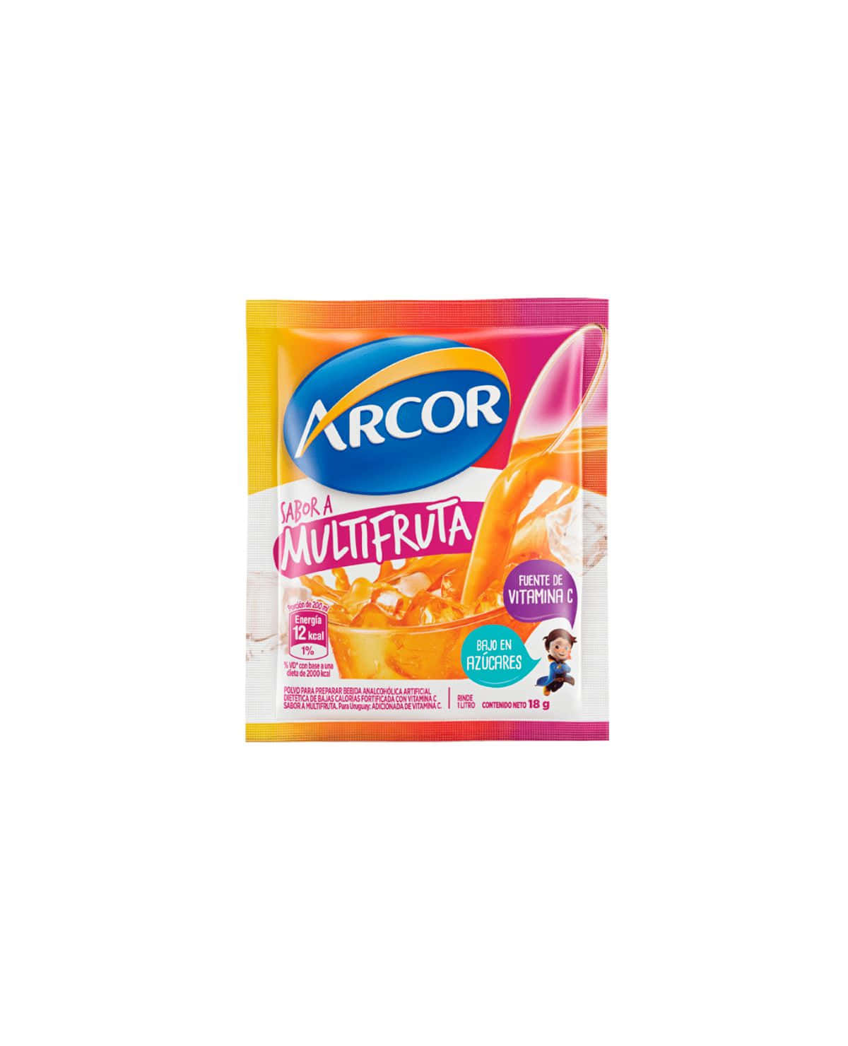Jugo Arcor Multifruta Sobre 18 Gr